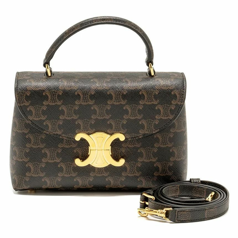 CELINE Triope Teen Nino 包 棕褐色 118112 FRH 04LU-0