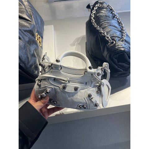 BALENCIAGA Neo Cargo Mini South 單肩包 白色 785690 1VG9Y 9104