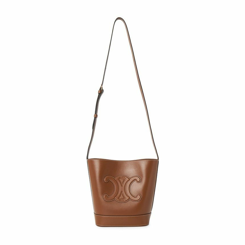 CELINE Triumph 女士小號水桶包 113783DU3 04LU-6