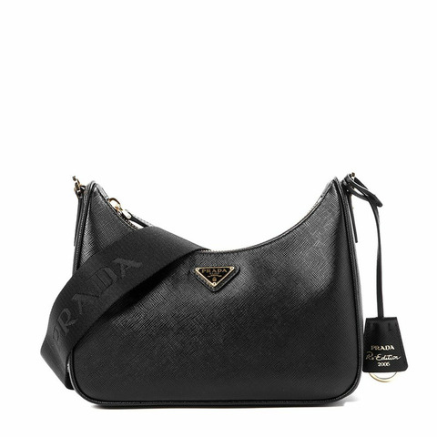 PRADA 25FW 女士復刻版 Saffiano 單肩包