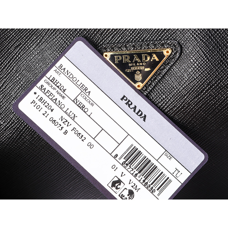 PRADA 25FW 女士復刻版 Saffiano 單肩包-18