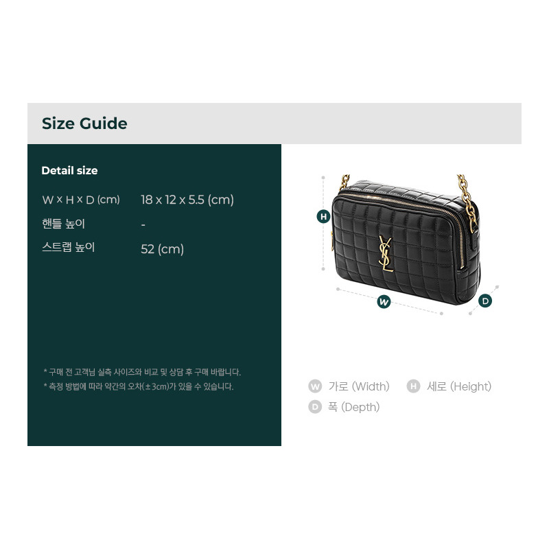 SAINT LAURENT 25FW 女士斜挎包-2