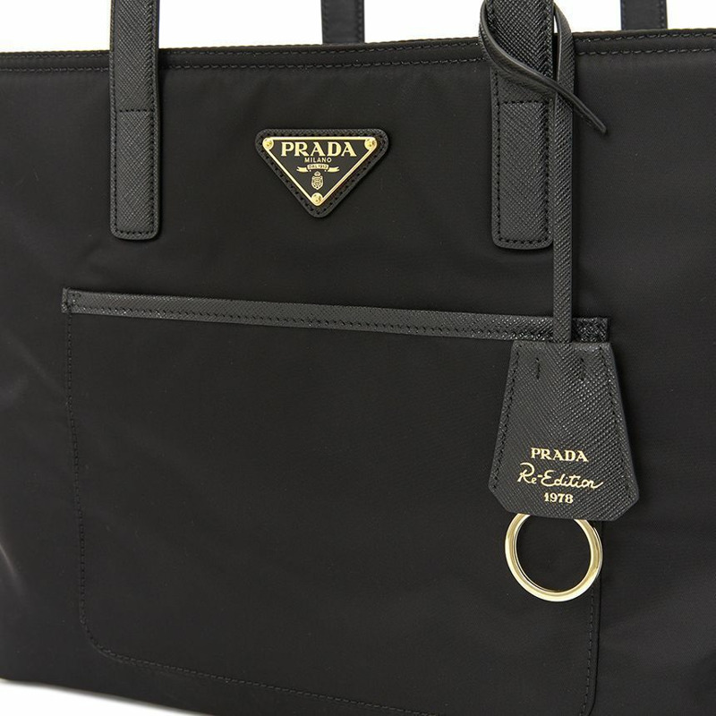 PRADA 1978 年復刻版中號 Lina 尼龍女士手提包 1BG555 R064 F0002 OOO-6