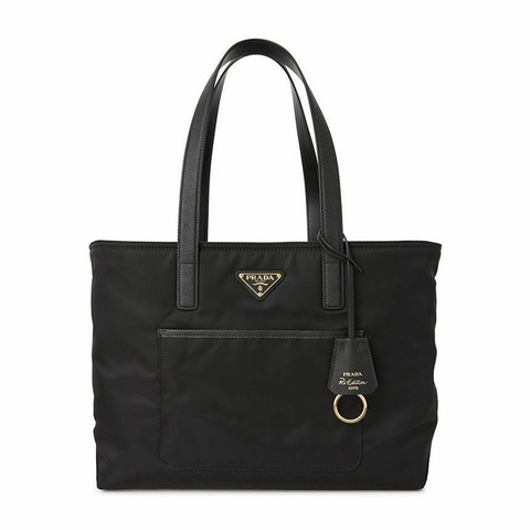 PRADA 1978 年復刻版中號 Lina 尼龍女士手提包 1BG555 R064 F0002 OOO