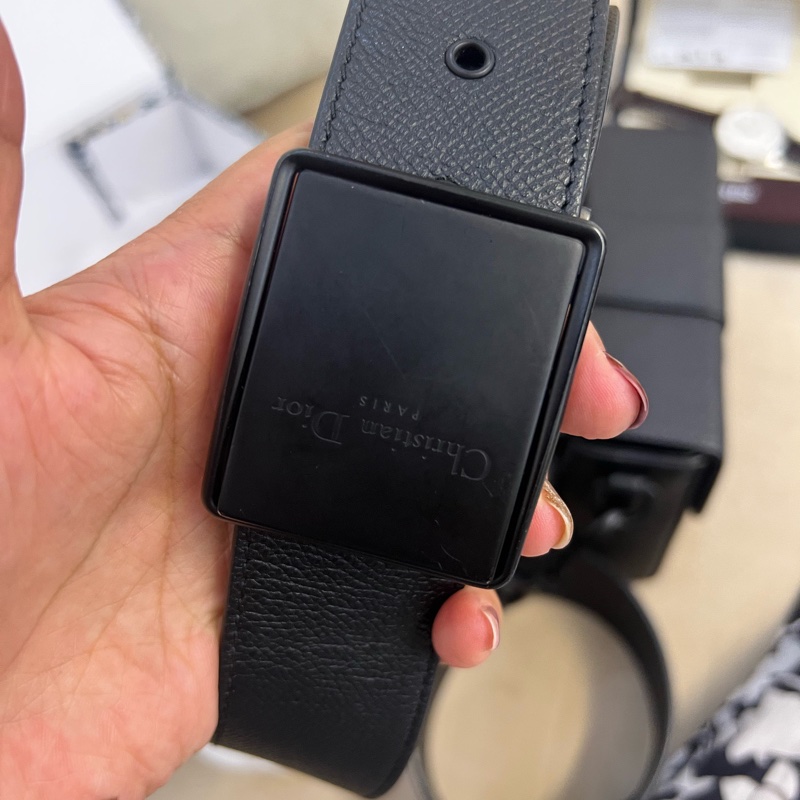 Dior 迪奧 蒙田盒子包 Box so Black磨砂黑-6