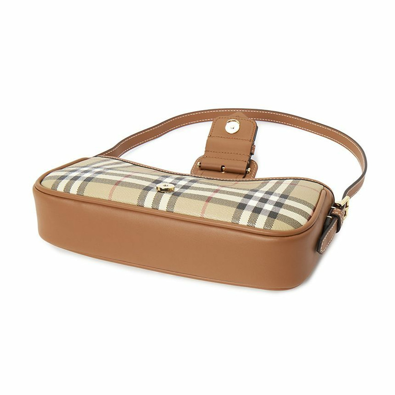 BURBERRY 格紋女士露跟鞋 8109796-4