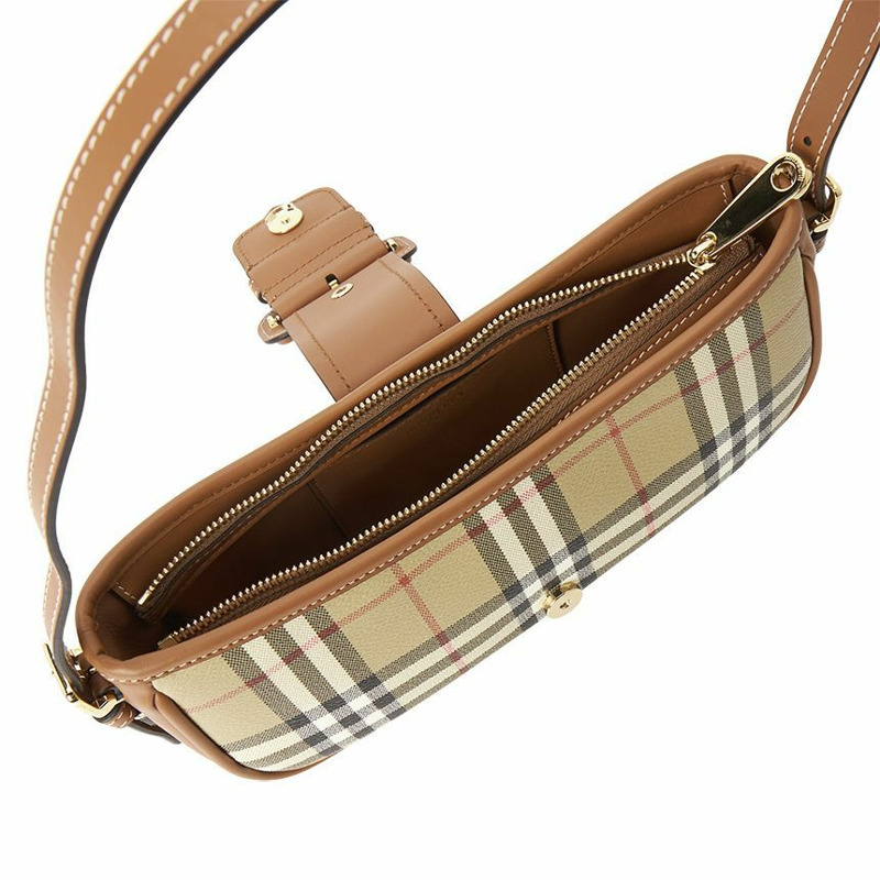 BURBERRY 格紋女士露跟鞋 8109796-5