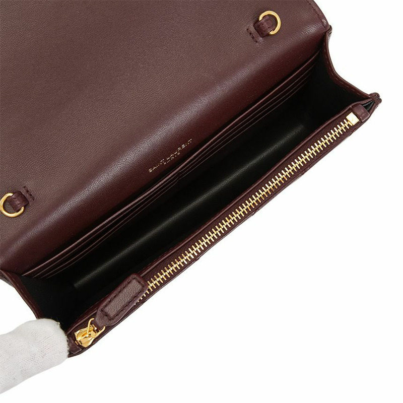 SAINT LAURENT Cassandra 女士鏈條單肩包 742920 AAA44 6195-5