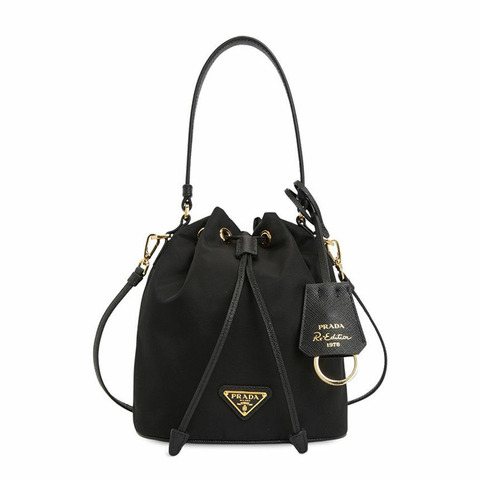 PRADA 1978 年復刻版尼龍女士水桶包 1BE067 RV44 F0002 WOP
