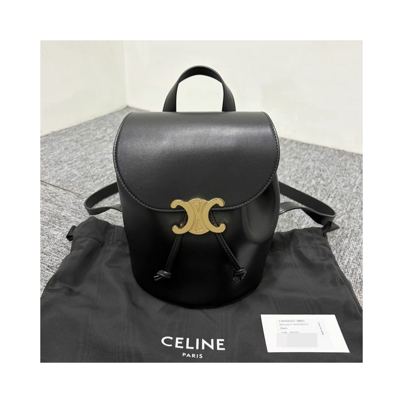 CELINE Triomphe 光滑小牛皮 Bonnie 雙肩包-1