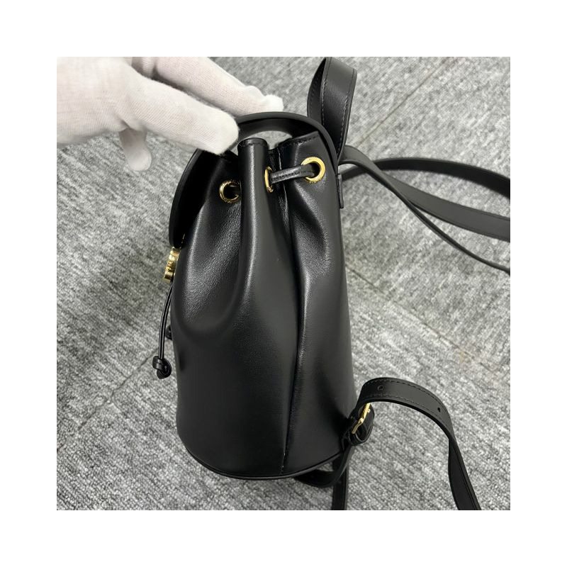 CELINE Triomphe 光滑小牛皮 Bonnie 雙肩包-5