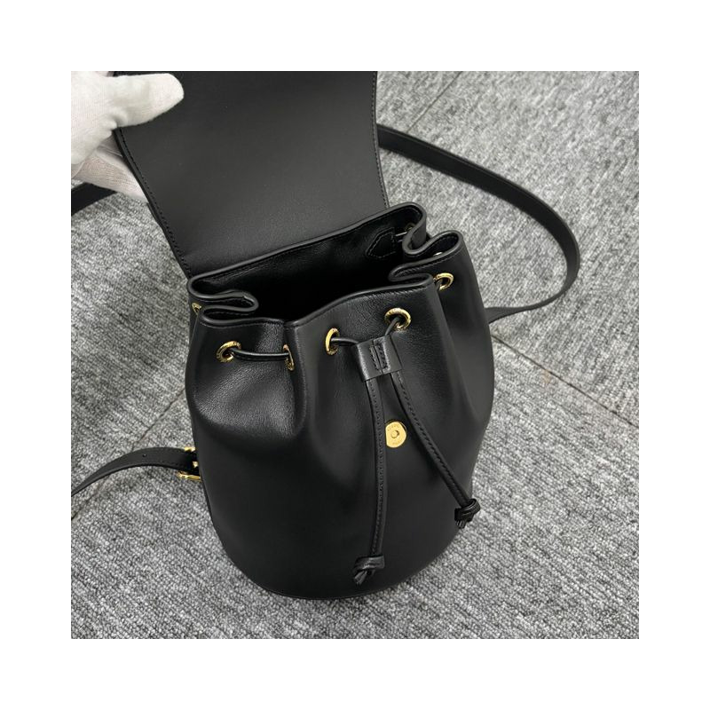 CELINE Triomphe 光滑小牛皮 Bonnie 雙肩包-8