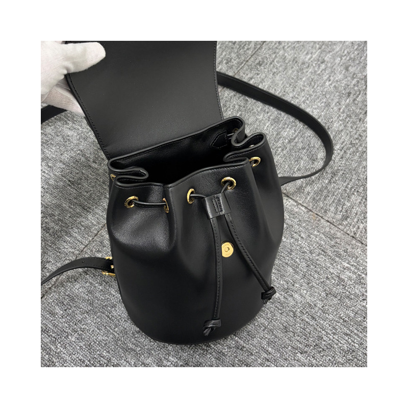 CELINE Triomphe 光滑小牛皮 Bonnie 雙肩包-20