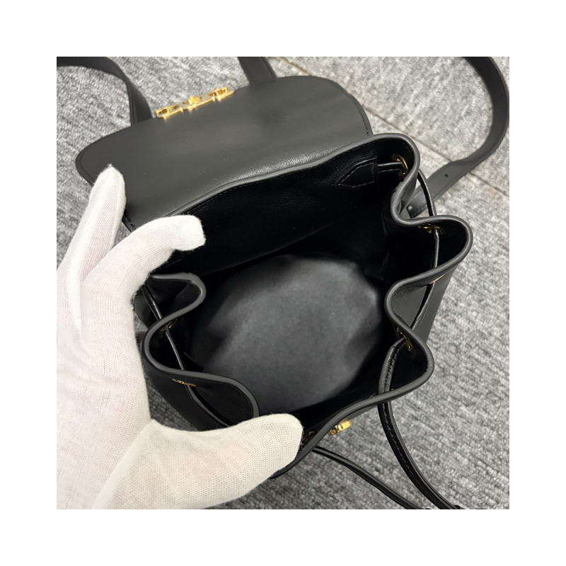 CELINE Triomphe 光滑小牛皮 Bonnie 雙肩包-21