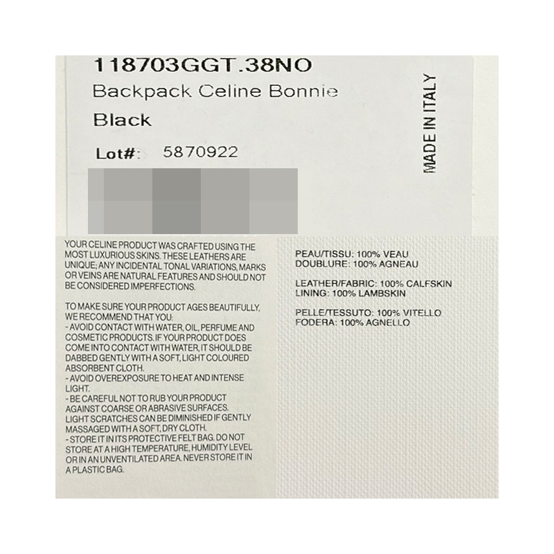 CELINE Triomphe 光滑小牛皮 Bonnie 雙肩包-24