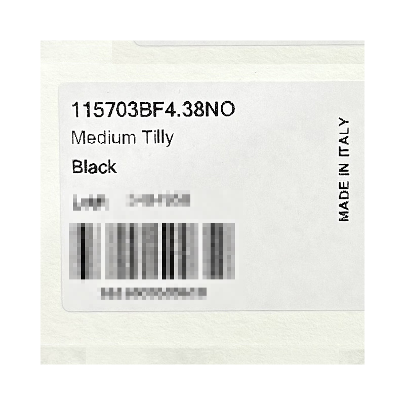 CELINE Triomphe 小牛皮 Tilly 中號包 黑色 金色 115703BF4 38NO-26