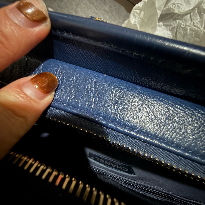 香奈兒經典毛呢中號流浪包-2