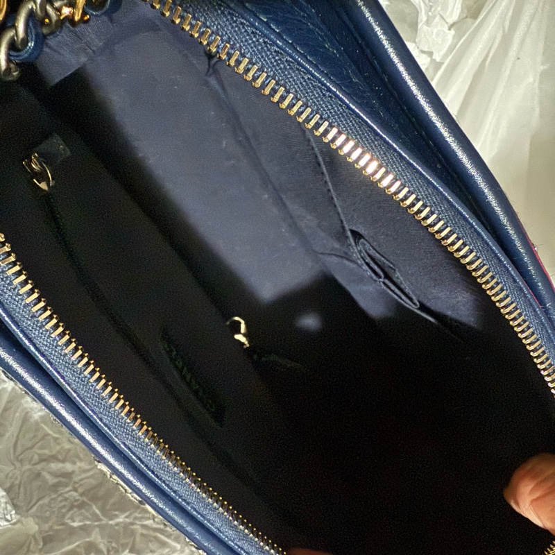 香奈兒經典毛呢中號流浪包-12