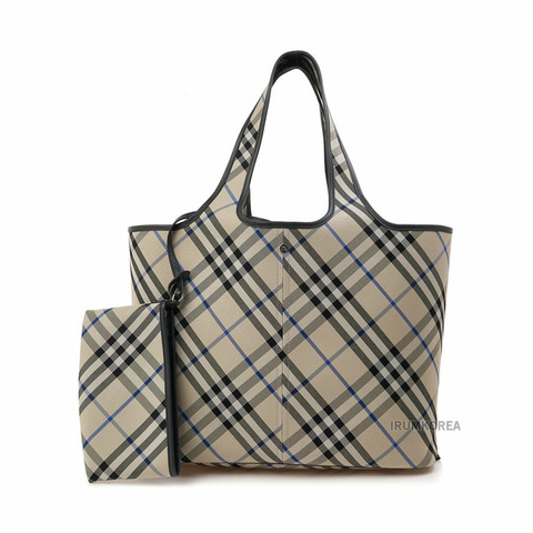 BURBERRY 中型格子手提包