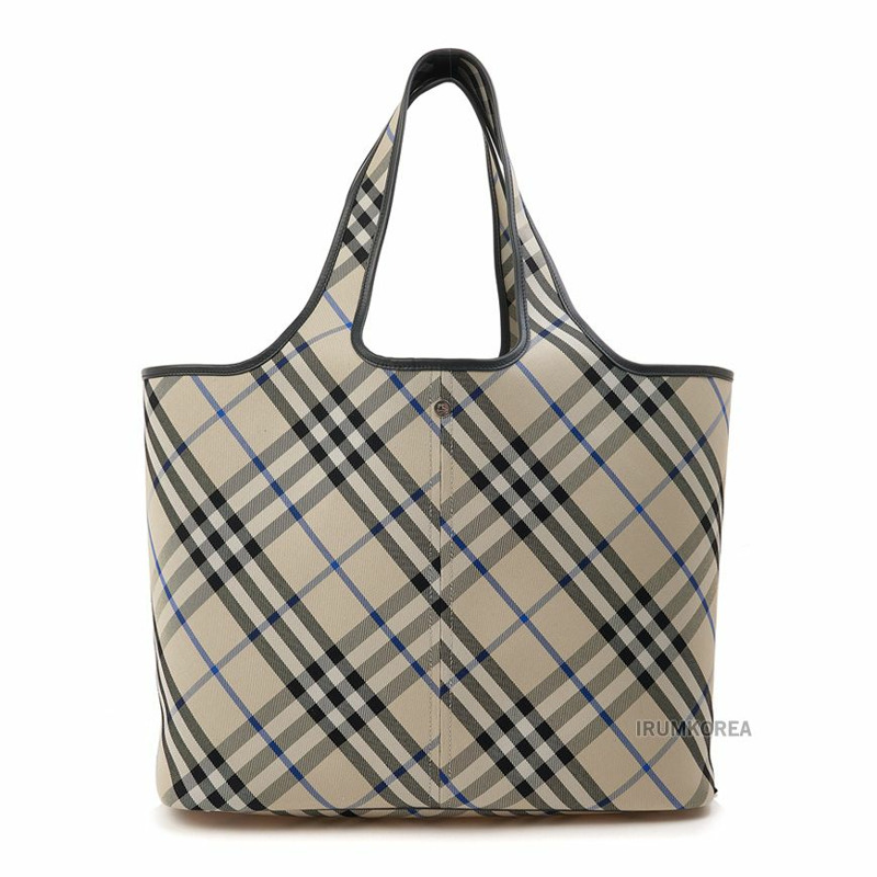 BURBERRY 中型格子手提包-1