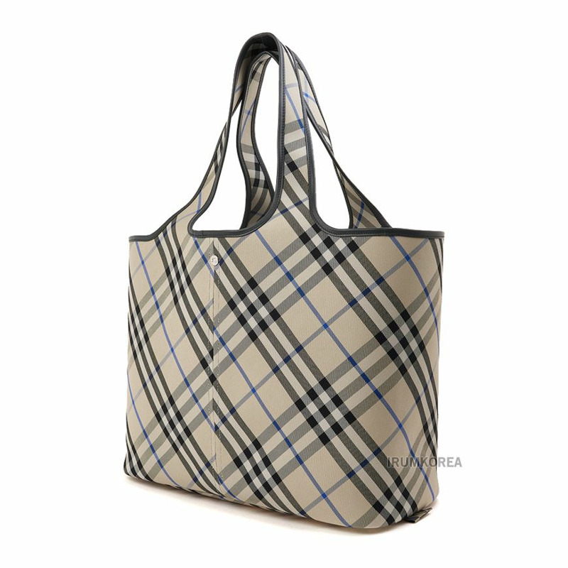BURBERRY 中型格子手提包-2