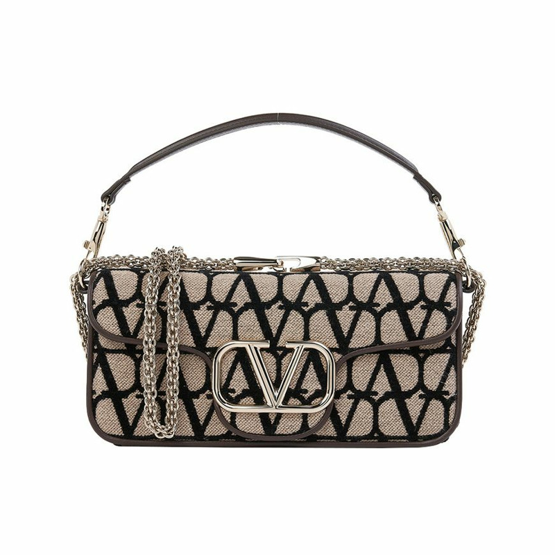 VALENTINO 女士 Iconography V Logo 單肩包 4W2B0L96 JSQ 6ZN-0