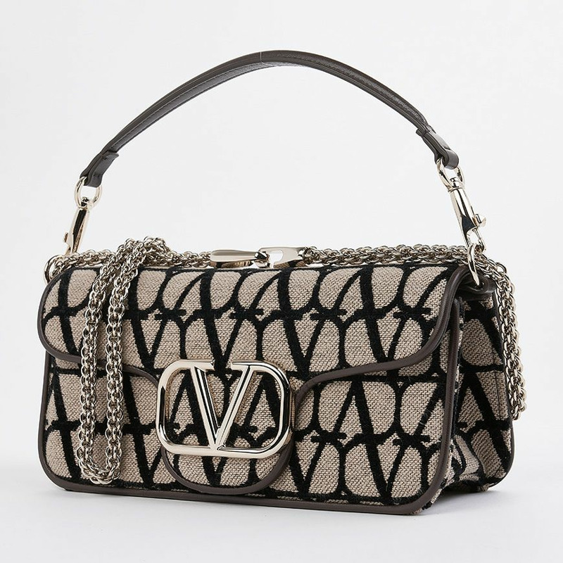 VALENTINO 女士 Iconography V Logo 單肩包 4W2B0L96 JSQ 6ZN-1