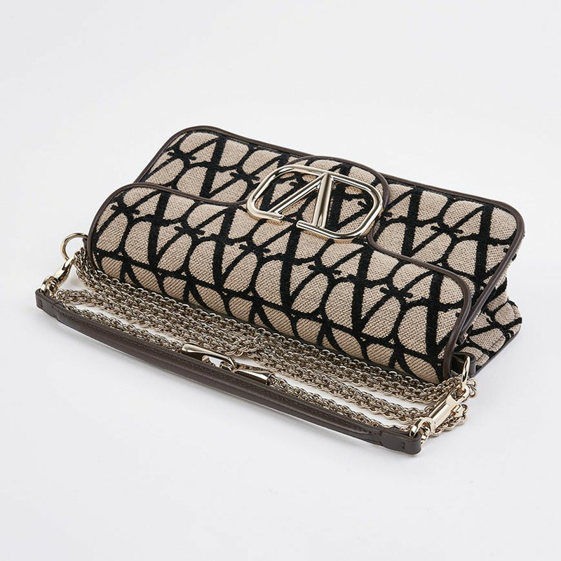 VALENTINO 女士 Iconography V Logo 單肩包 4W2B0L96 JSQ 6ZN-3