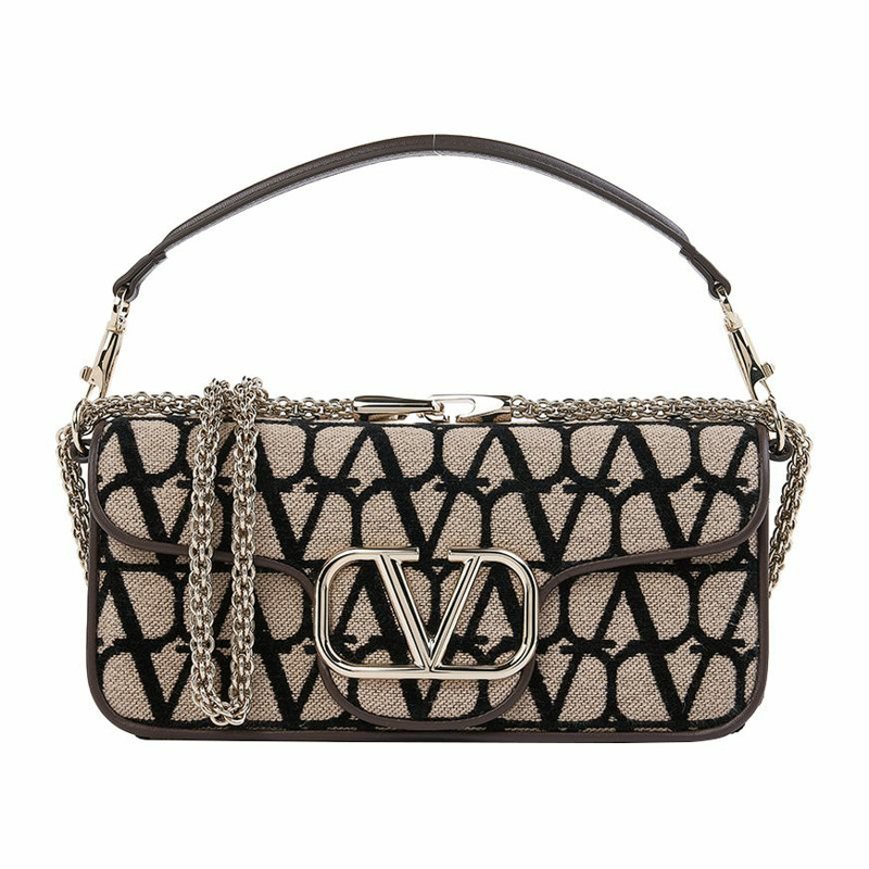 VALENTINO 女士 Iconography V Logo 單肩包 4W2B0L96 JSQ 6ZN-7