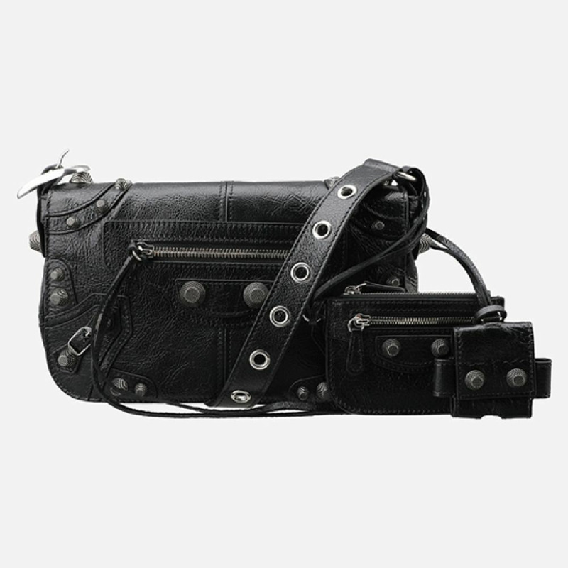 BALENCIAGA Le Cagole 斜背包 黑色 719082 210KR 1000-0
