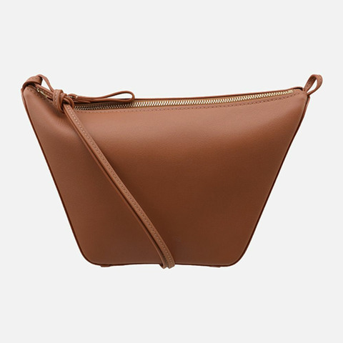 LOEWE 5F 迷你吊床單肩背包 棕褐色 A538G13X01 2530