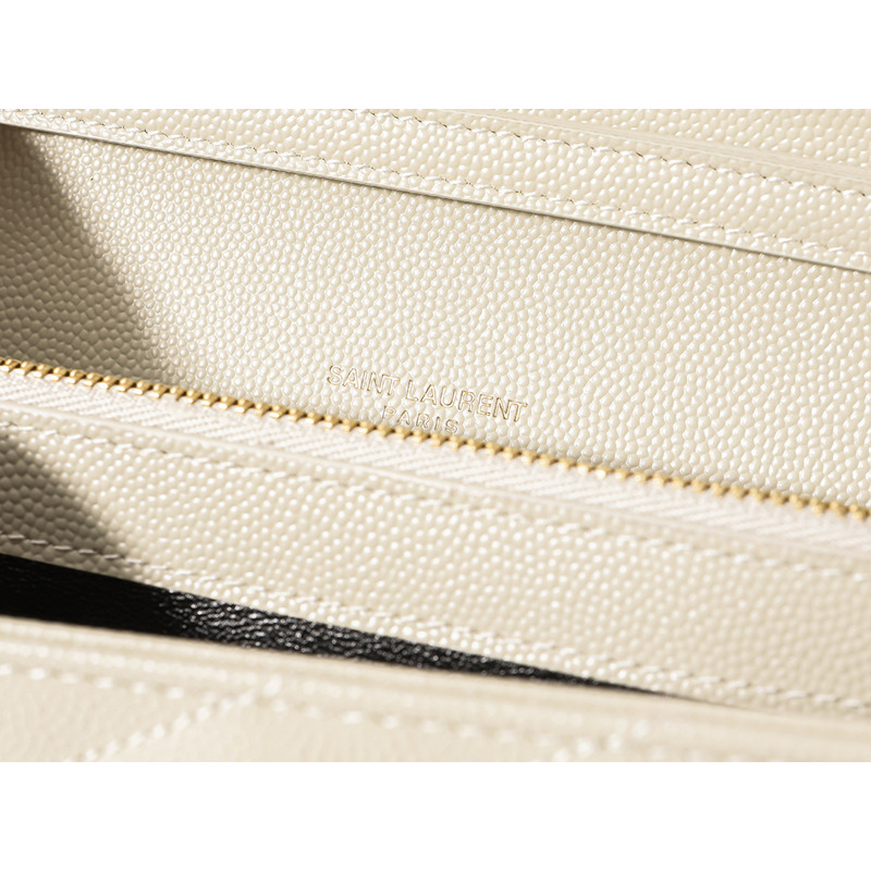 SAINT LAURENT 25FW 女士金色字母組合斜背包,印記:377828 BOW01 9207-14