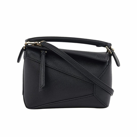 LOEWE 女士迷你拼圖邊托特包 A510P88X60 1100 FW25