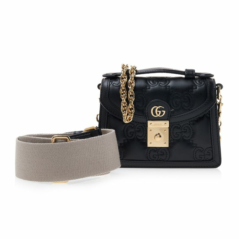 GUCCI 女士 GG 絎縫小號手提包-0