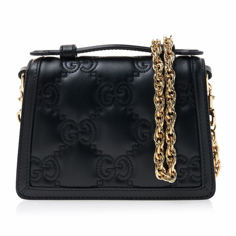 GUCCI 女士 GG 絎縫小號手提包-3