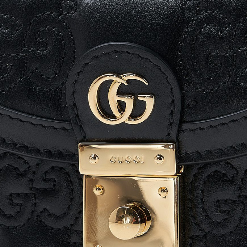 GUCCI 女士 GG 絎縫小號手提包-7