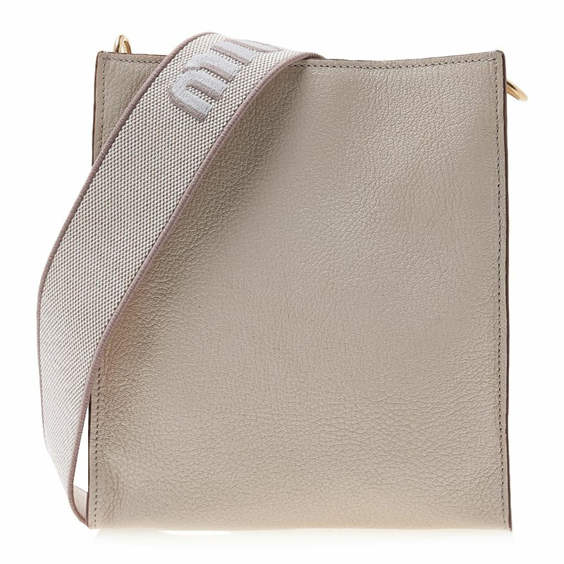 MIU MIU Scratch 女士 Madras 皮革肩背包 5BC144 2AJB F0242 (OOO)-2