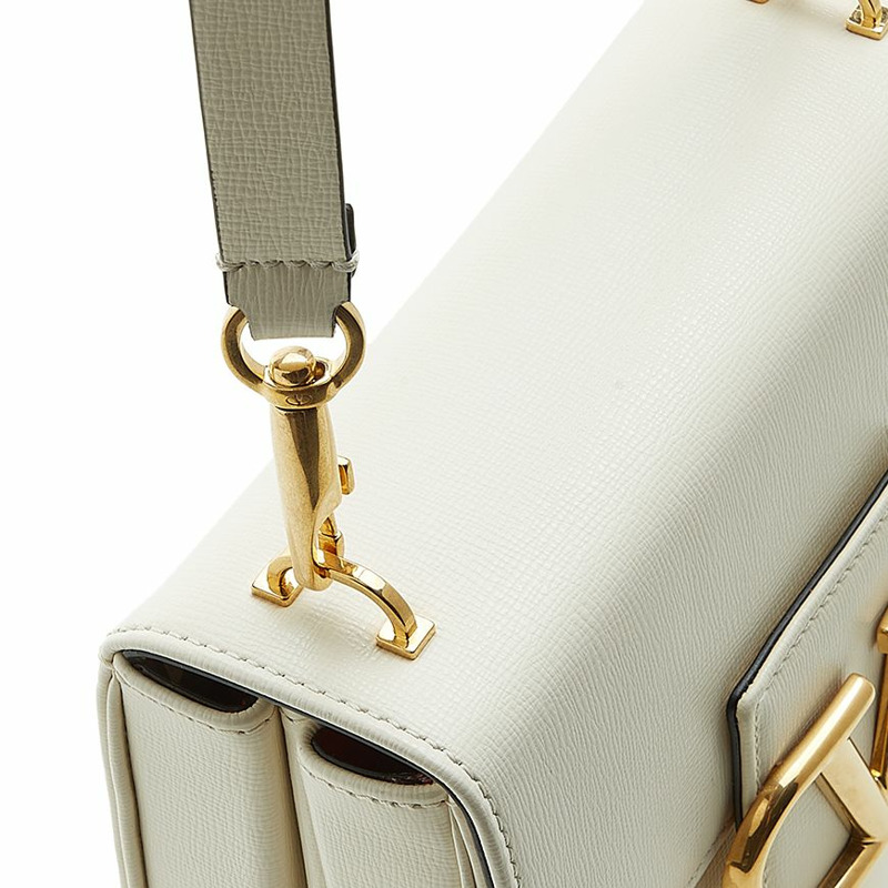 VALENTINO Scratch 女士小牛皮鉚釘標誌肩背包 1W2B0J96 CPD I16-7