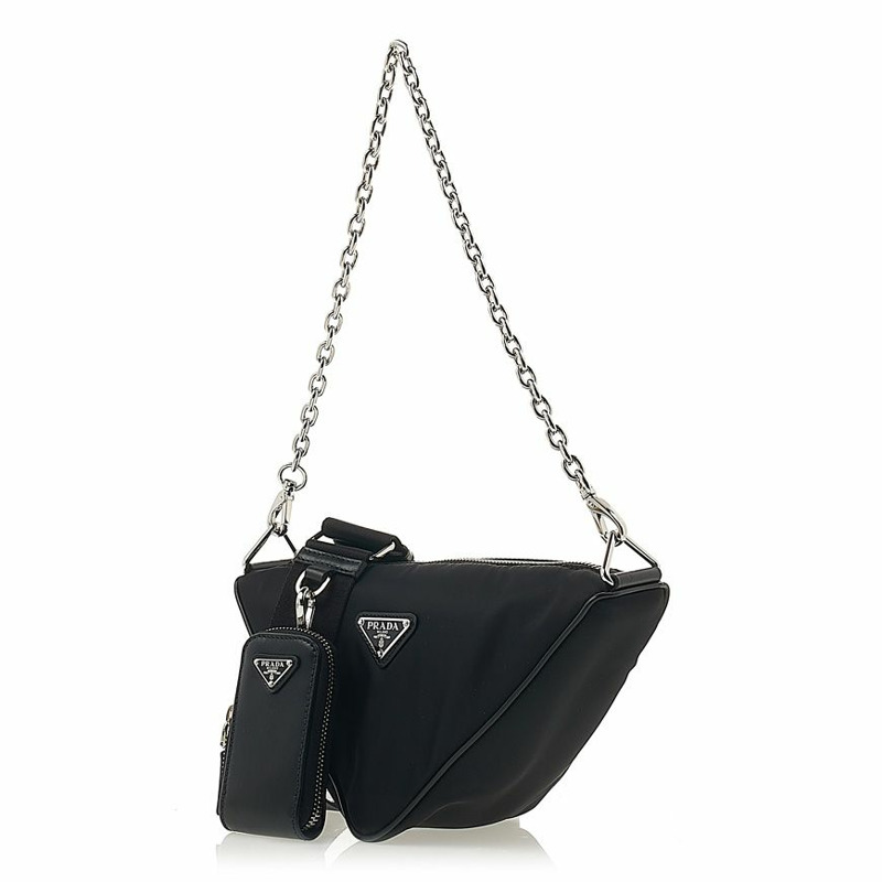 PRADA Scratch 女士三角肩背包 1BH190 RDLN F0002 (N2M)-1