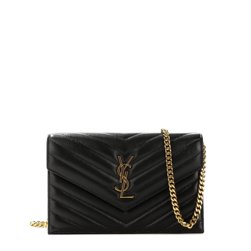 SAINT LAURENT 25FW Cassandra 馬特拉塞凸紋單肩包-3