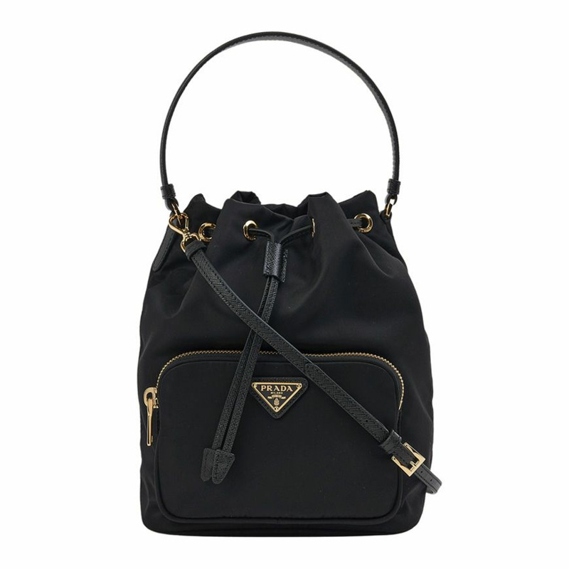 PRADA Duet Re-尼龍水桶包-9
