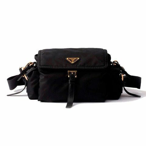 PRADA 探索中型尼龍單肩包