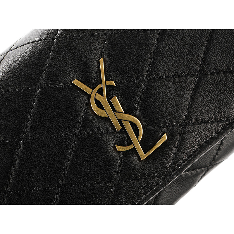 SAINT LAURENT 25FW 女士 Gabby 單肩包 (754051 1EL07 1000)-12