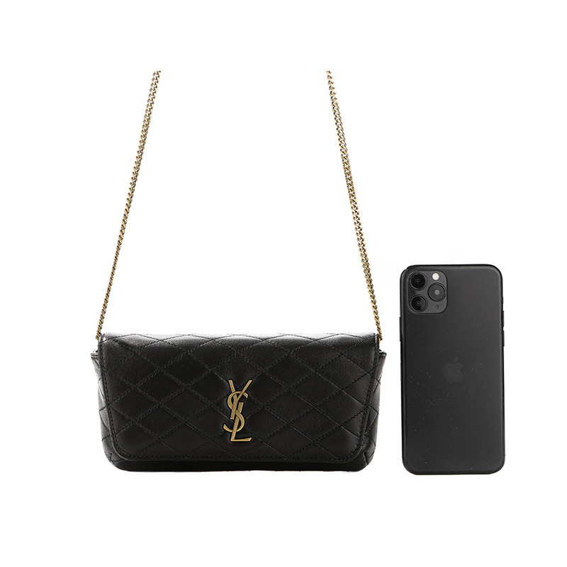 SAINT LAURENT 25FW 女士 Gabby 單肩包 (754051 1EL07 1000)-17