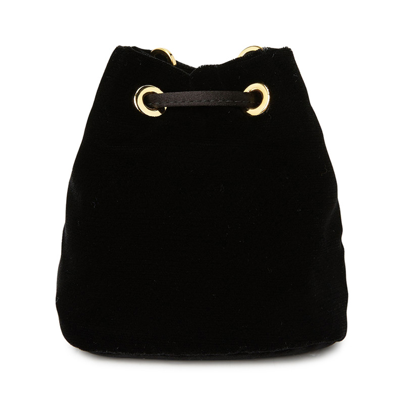 PRADA 天鵝絨手拿包 女士鏈條單肩包 1NR016 2C7P F0002-3