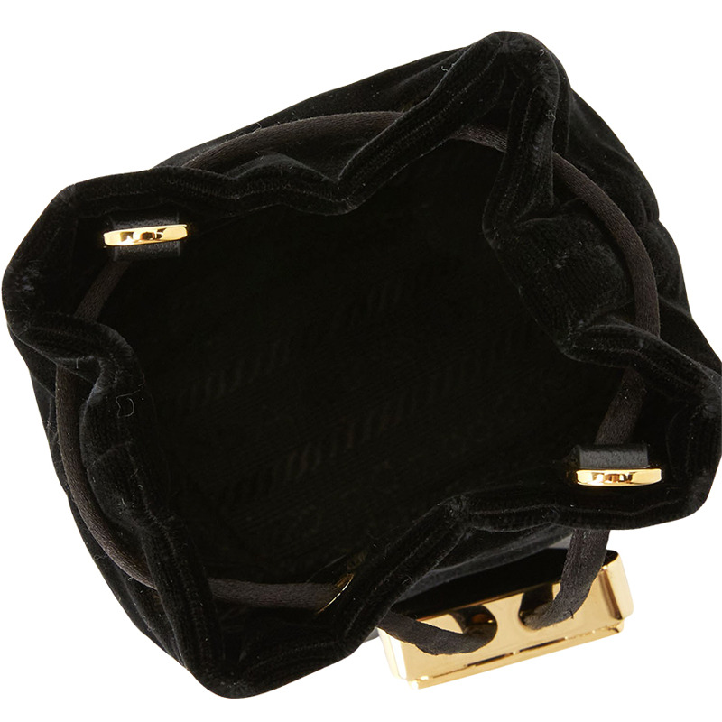 PRADA 天鵝絨手拿包 女士鏈條單肩包 1NR016 2C7P F0002-5