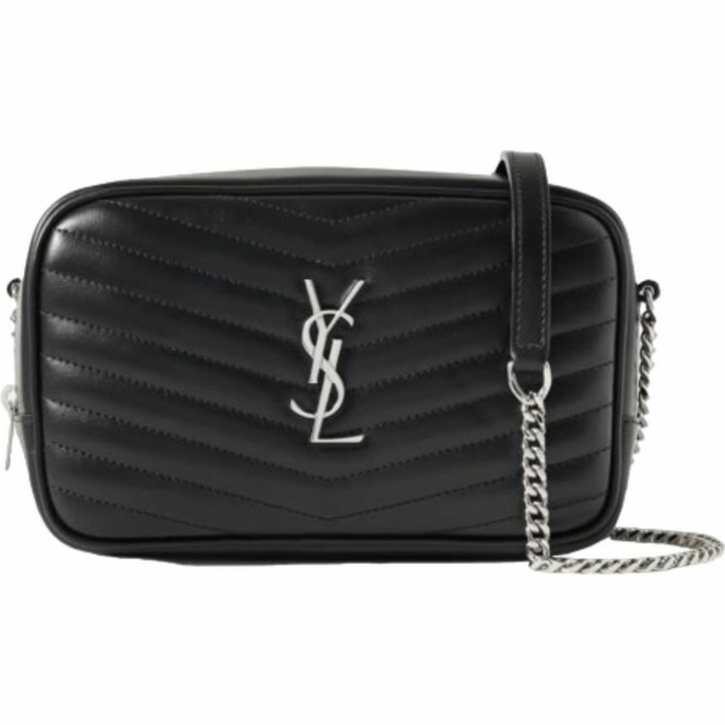 SAINT LAURENT Monogram Quilted Mini Crossbody Bag 748849 DV702 1000-0