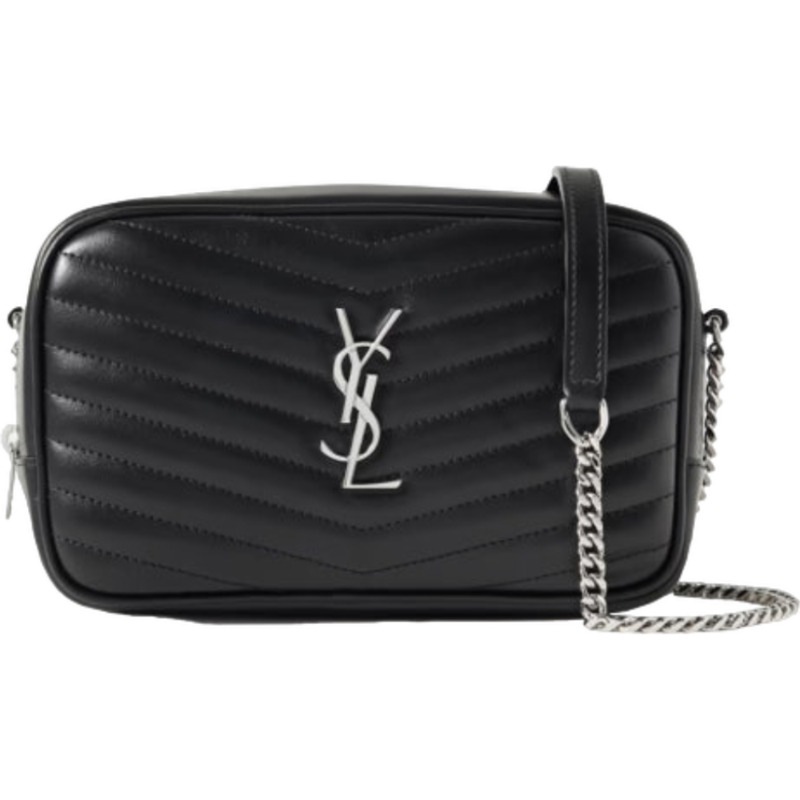 SAINT LAURENT Monogram Quilted Mini Crossbody Bag 748849 DV702 1000-1