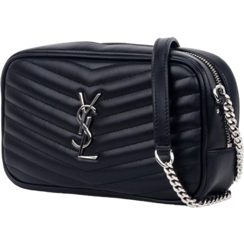 SAINT LAURENT Monogram Quilted Mini Crossbody Bag 748849 DV702 1000-2