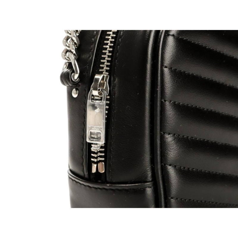 SAINT LAURENT Monogram Quilted Mini Crossbody Bag 748849 DV702 1000-9